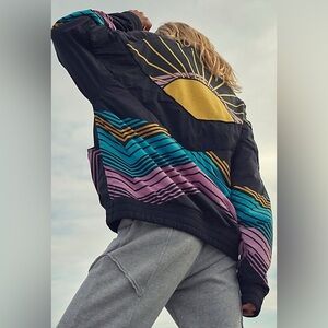 Free People Movement Walk The Line‎ Sunset Pullover Size Large